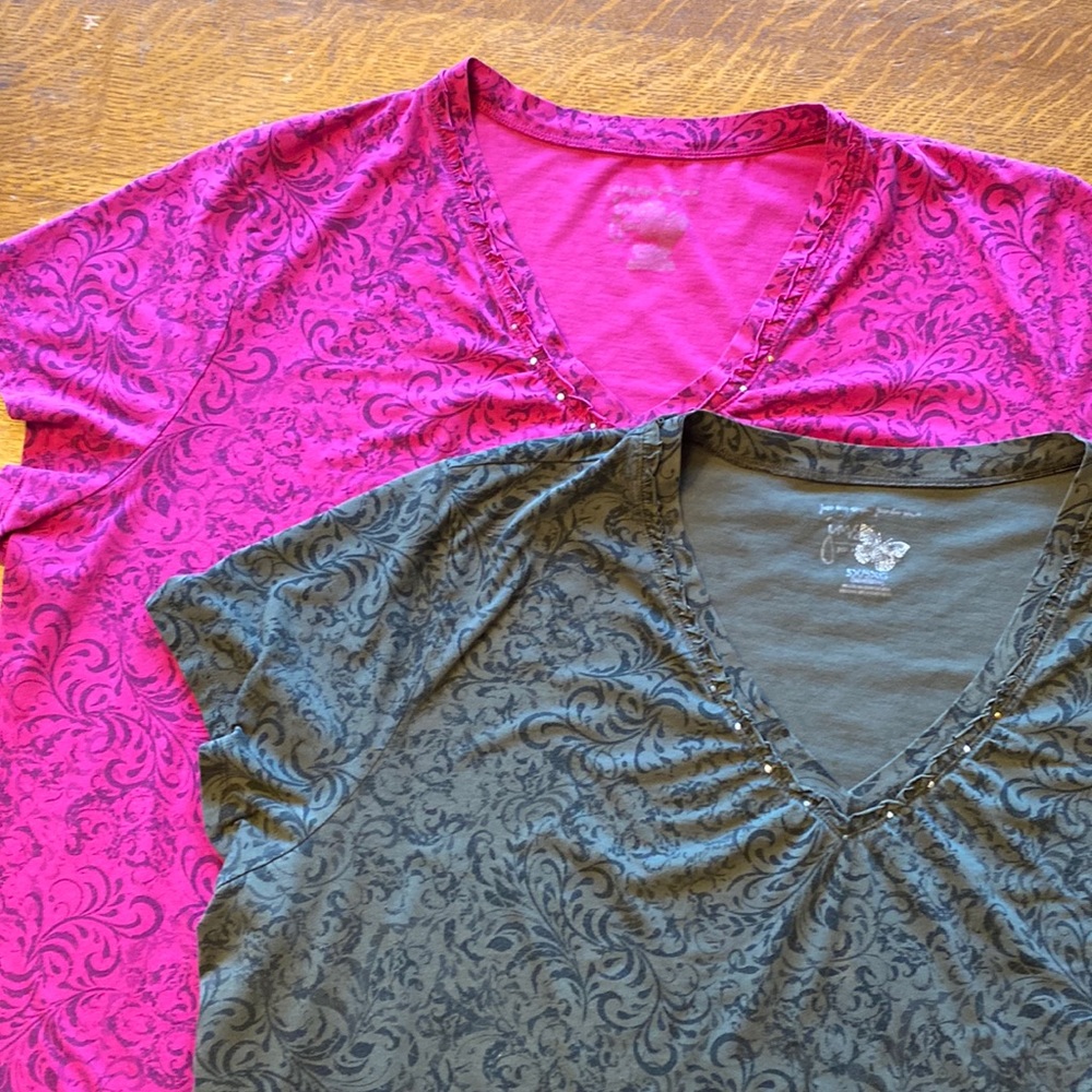 Lot of 2 JMS 5X Tees